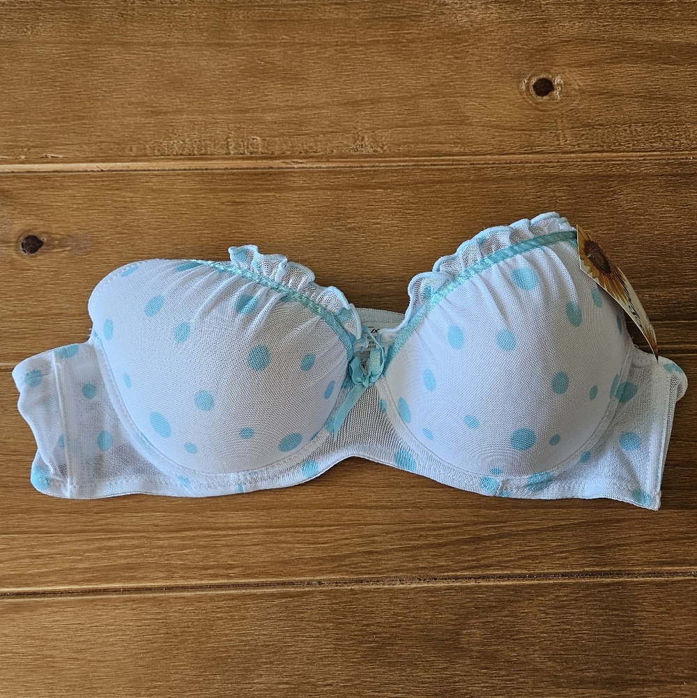 NWT- Womens Spade Strapless Underwire Bra Size 36C